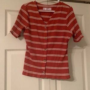 Rust orange top